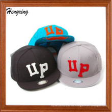 Hiphop Flat Short Brim Hats Sombrero de béisbol personalizado